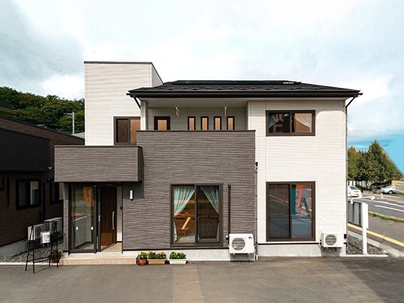 八戸市田向モデルハウス（ママ楽の家）