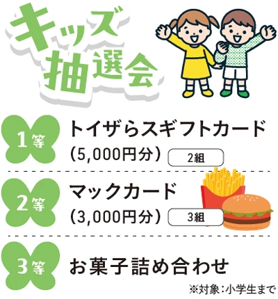 キッズ抽選会