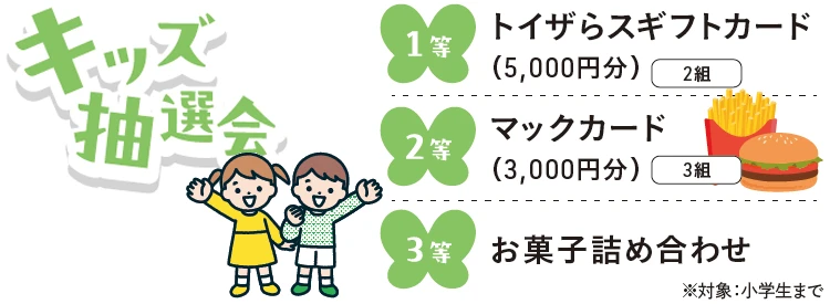 キッズ抽選会