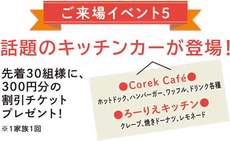 グルメコーナー