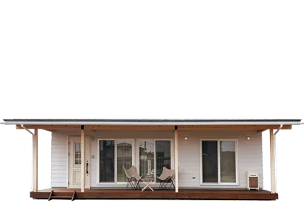 北上市二子町モデルハウス会場（BinO COVACO）