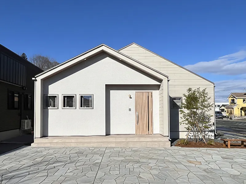 八戸市田向モデルハウス(ママ楽の家 平屋)