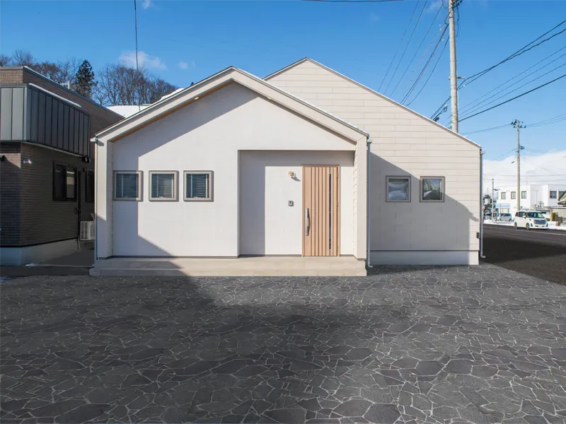 八戸市田向モデルハウス（ママ楽の家 平屋）